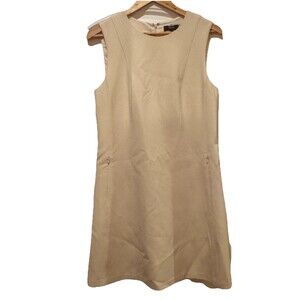 Theory Size 10 Beige Shift Dress